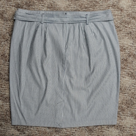 Lane Bryant Womens Size 24 Skirt Stripe High Waist - Picture 3 of 4